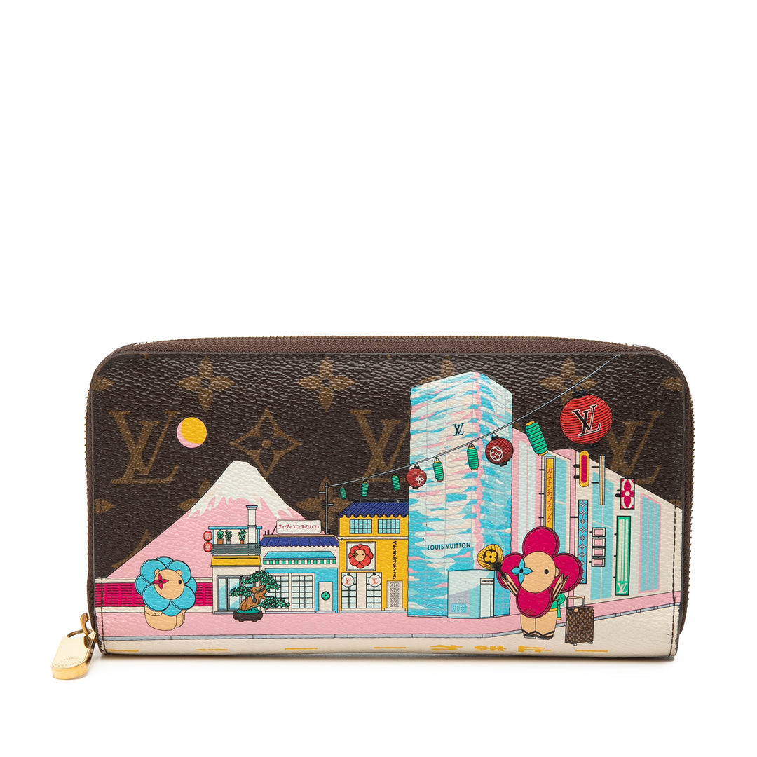 Louis Vuitton Monogram Vivienne in Tokyo Zippy Portefeuille long