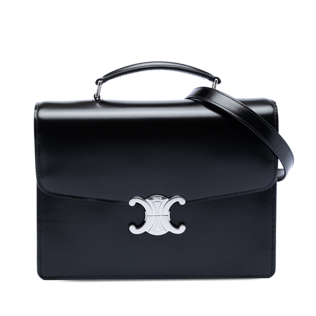 Celine Small brillant Cuir de veau Triomphe Cartable Sac