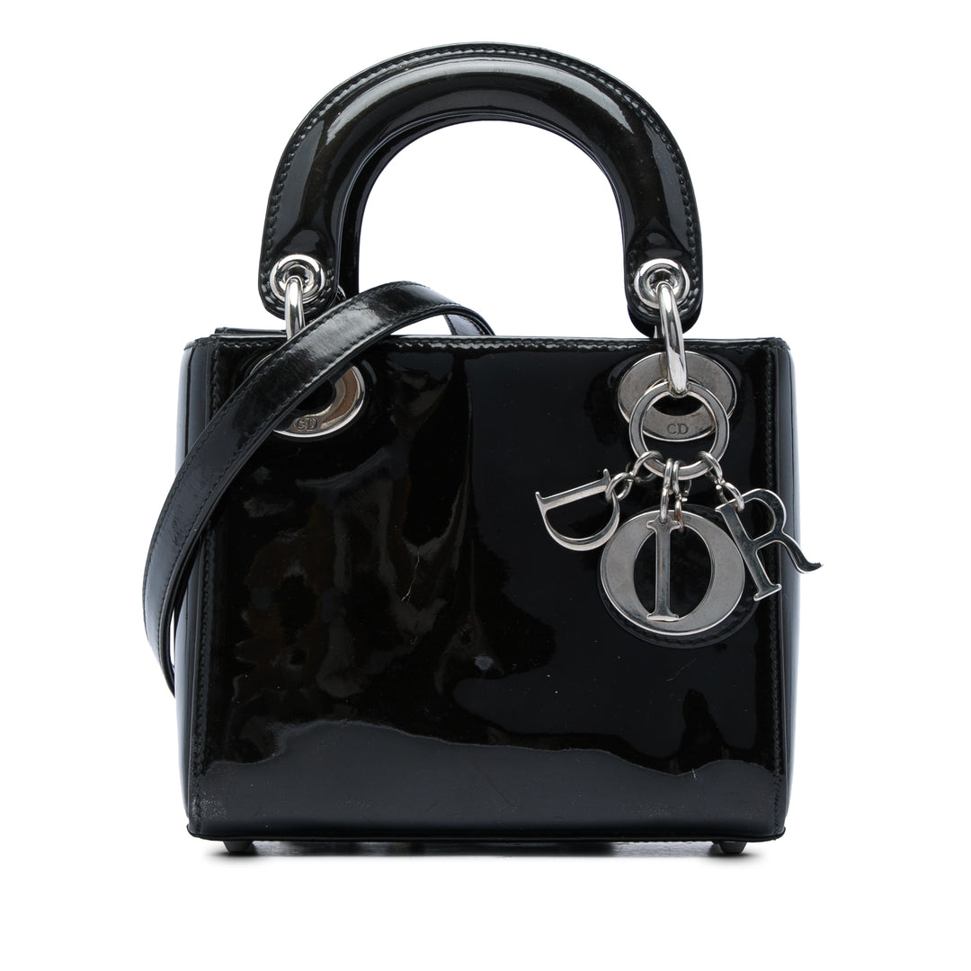 Dior Lady Dior Mini Noir – vue principale – GABY PARIS