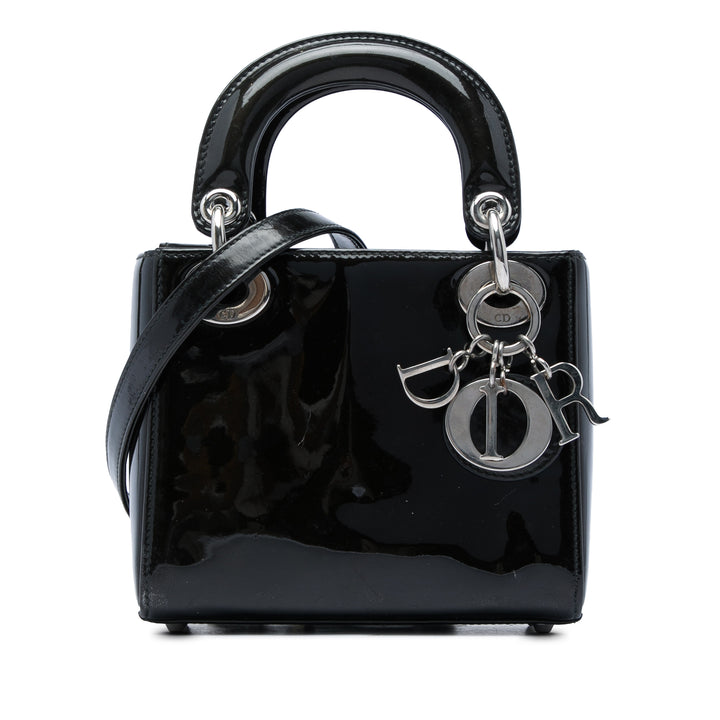 Dior Lady Dior Mini Noir – vue principale – GABY PARIS