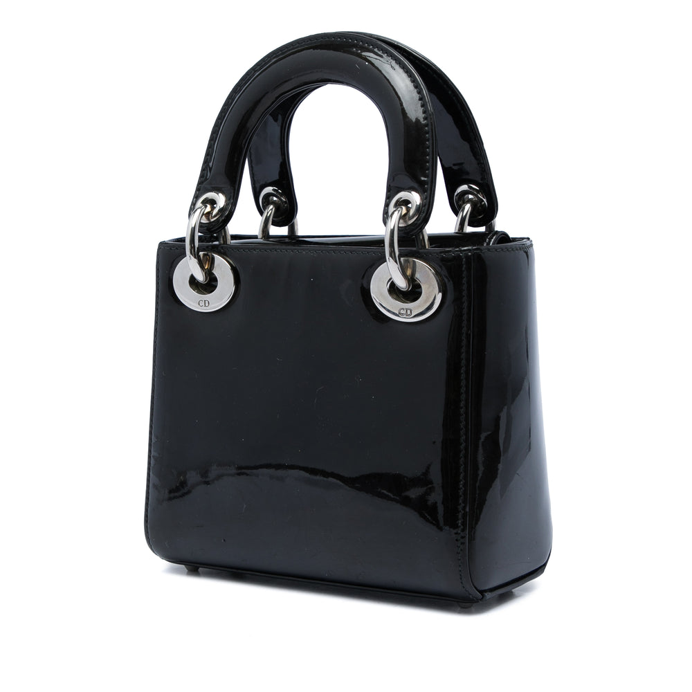 Dior Lady Dior Mini Noir – vue 2 – GABY PARIS