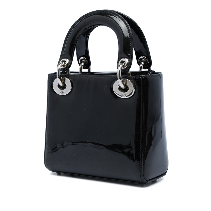 Dior Lady Dior Mini Noir – vue 2 – GABY PARIS