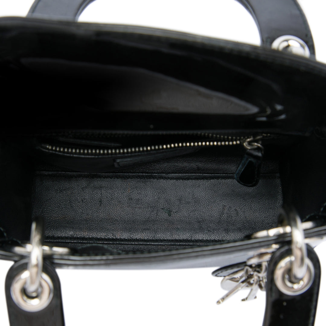 Dior Lady Dior Mini Noir – vue 4 – GABY PARIS
