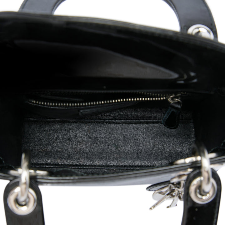 Dior Lady Dior Mini Noir – vue 4 – GABY PARIS