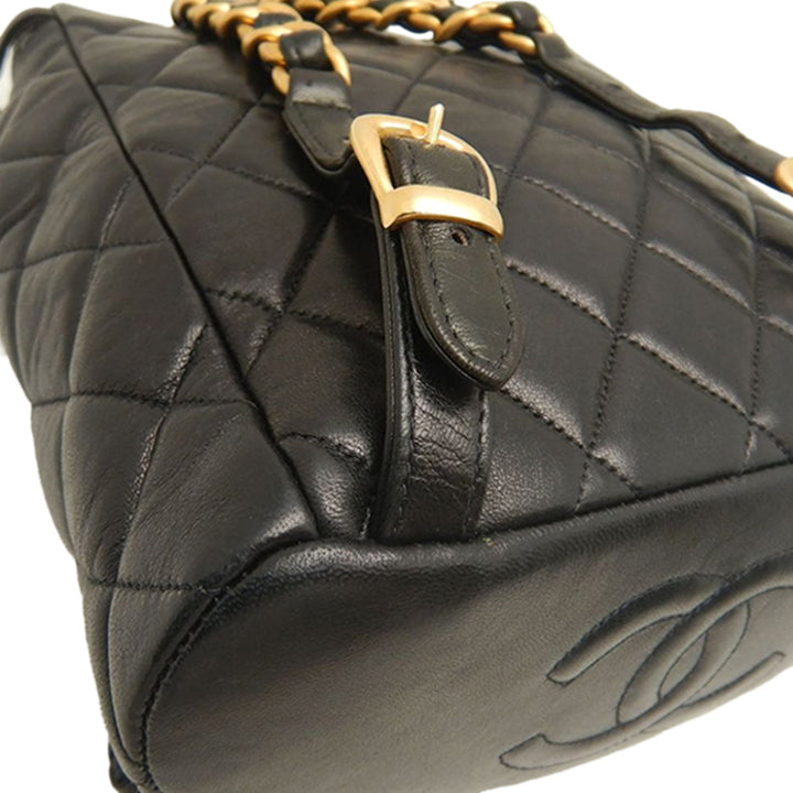 Chanel Medium Matelassé Cuir d’agneau Duma Sac à dos