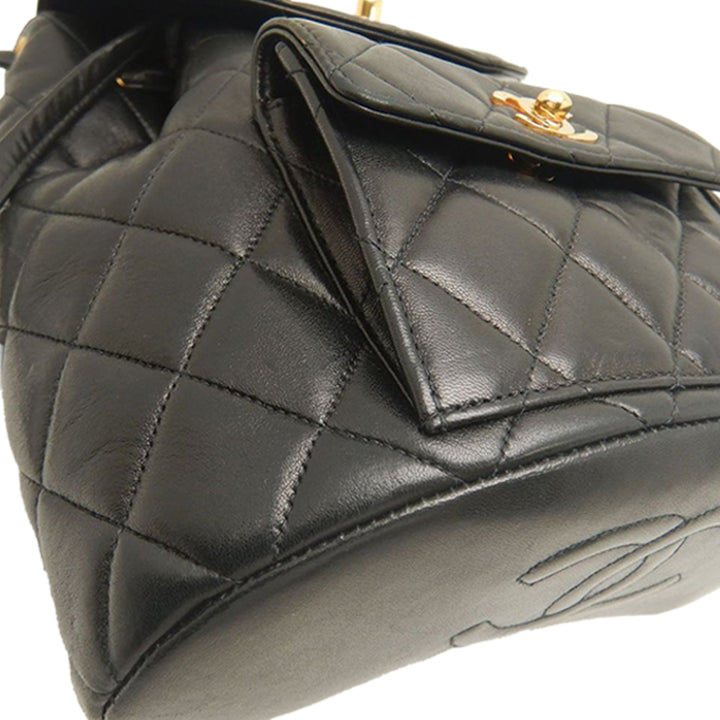 Chanel Medium Matelassé Cuir d’agneau Duma Sac à dos