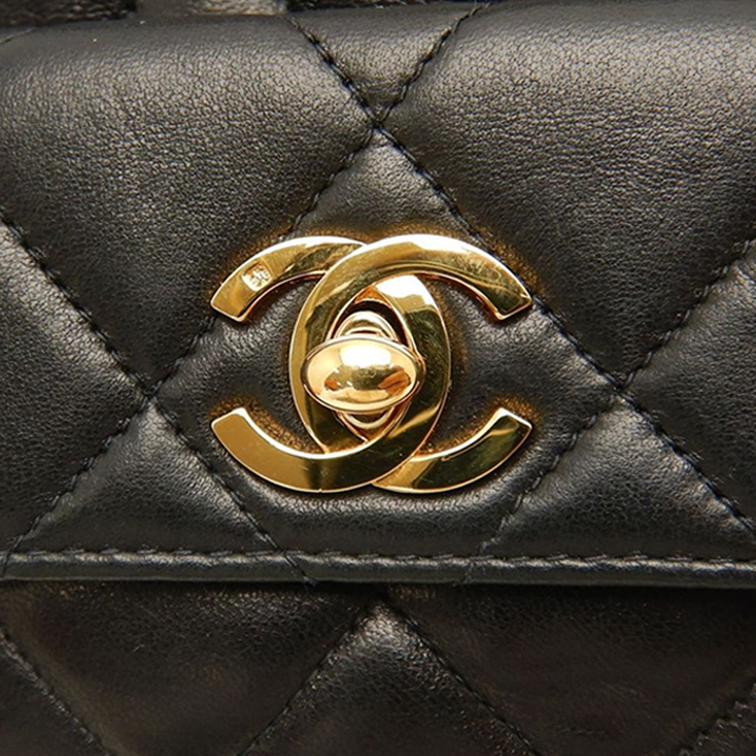 Chanel Medium Matelassé Cuir d’agneau Duma Sac à dos