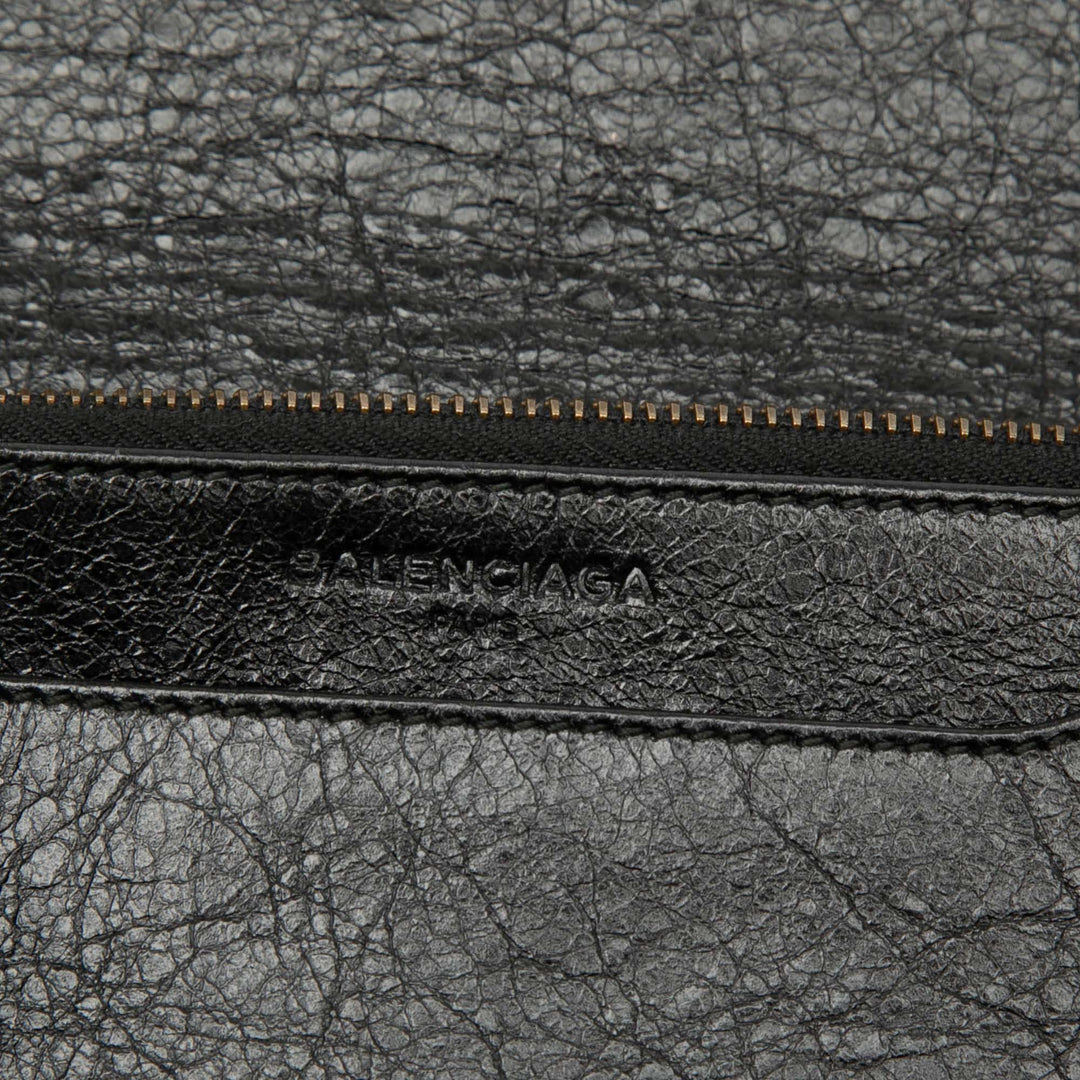 Balenciaga Cuir d’agneau Motocross Giant 12 Wallet on Chain