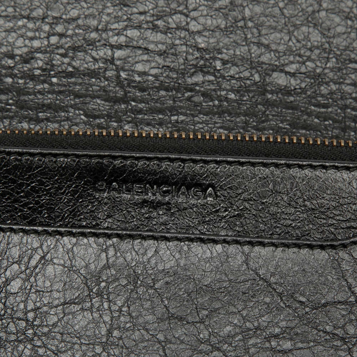 Balenciaga Cuir d’agneau Motocross Giant 12 Wallet on Chain
