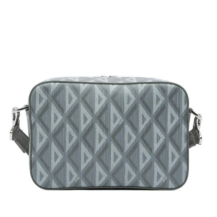 Dior CD Diamond Safari Bag with Strap Gray - GABY PARIS