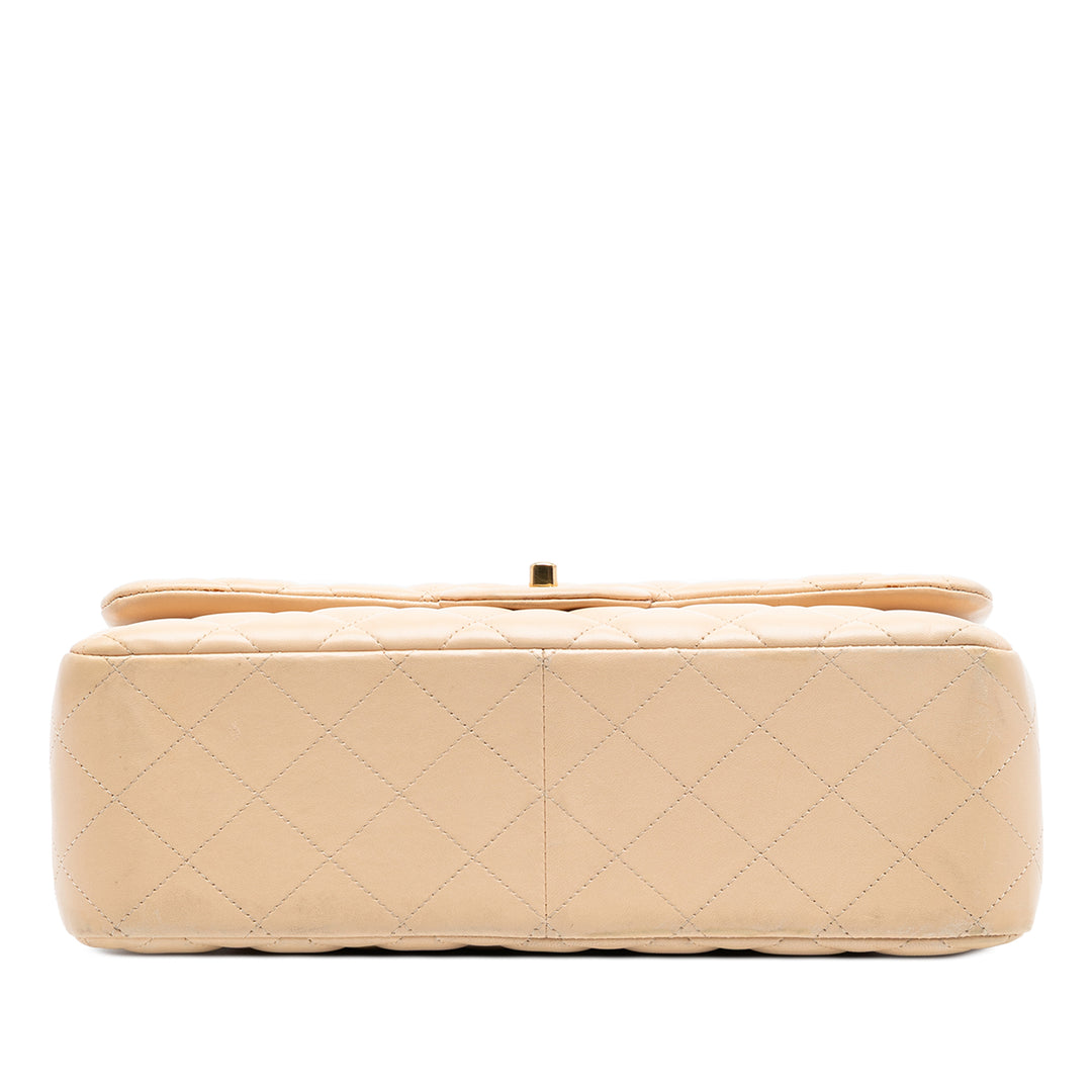 Chanel Jumbo Classic Cuir d’agneau Double rabat