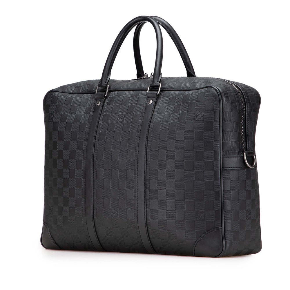 Damier Infini Porte-Documents Voyage Black - Gaby Paris