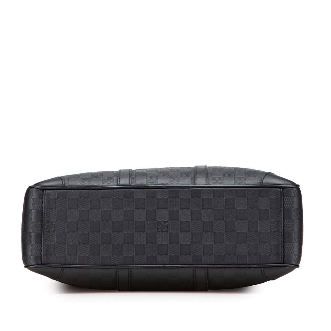 Damier Infini Porte-Documents Voyage Black - Gaby Paris