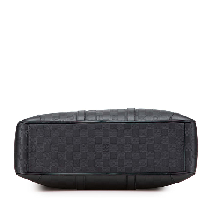 Damier Infini Porte-Documents Voyage Black - Gaby Paris