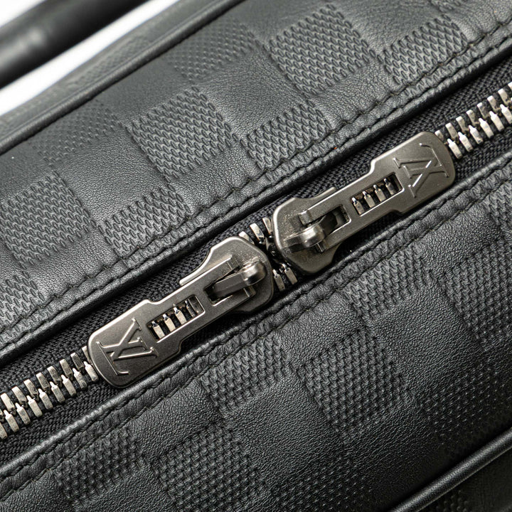 Damier Infini Porte-Documents Voyage Black - Gaby Paris