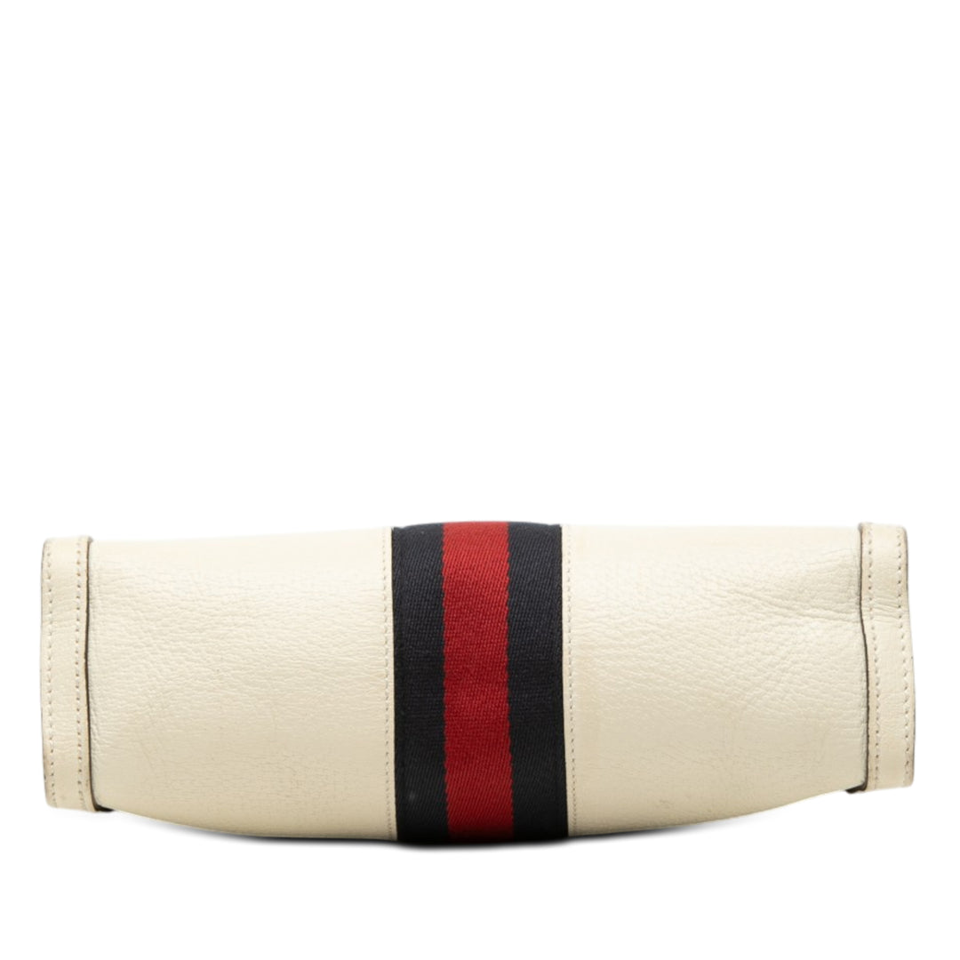 Gucci Small Cuir de veau Web Ophidia Chain Sac porté croisé