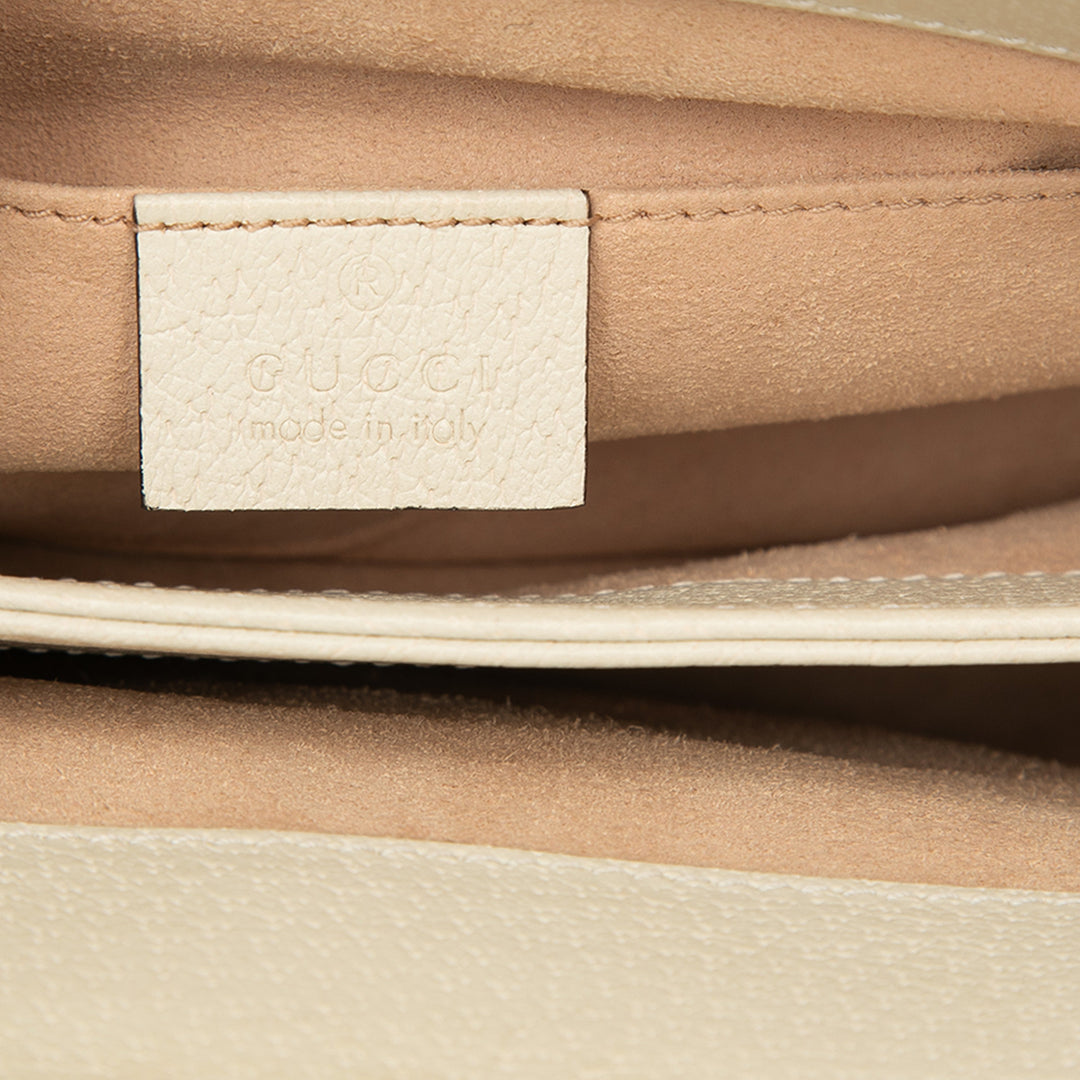 Gucci Small Cuir de veau Web Ophidia Chain Sac porté croisé