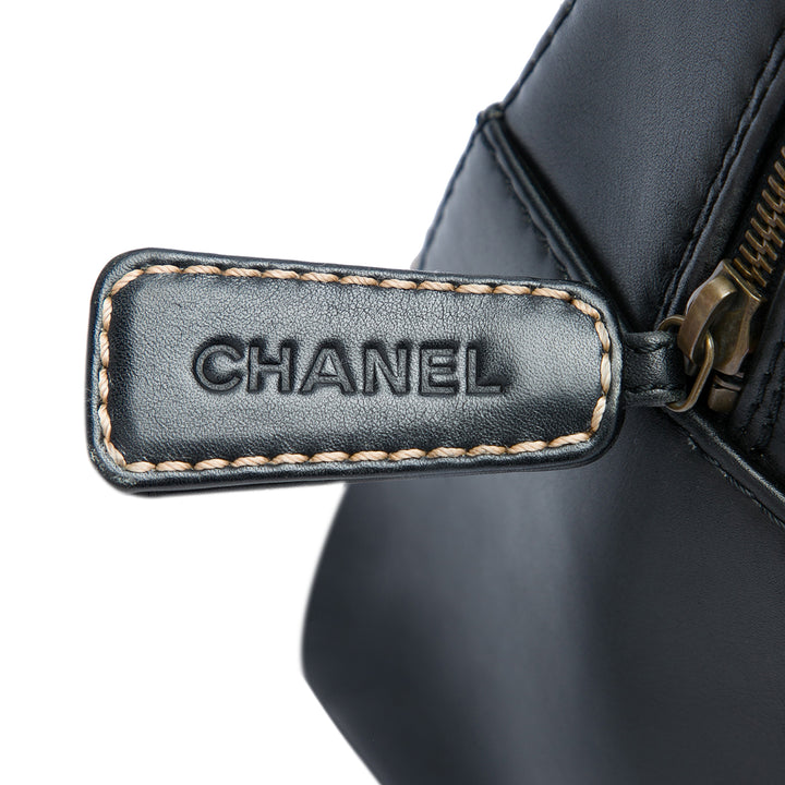 Chanel CC Cuir de veau Wild Stitch Sac à main