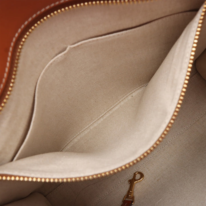 Celine Small Triomphe Toile Maillon Cabas vertical