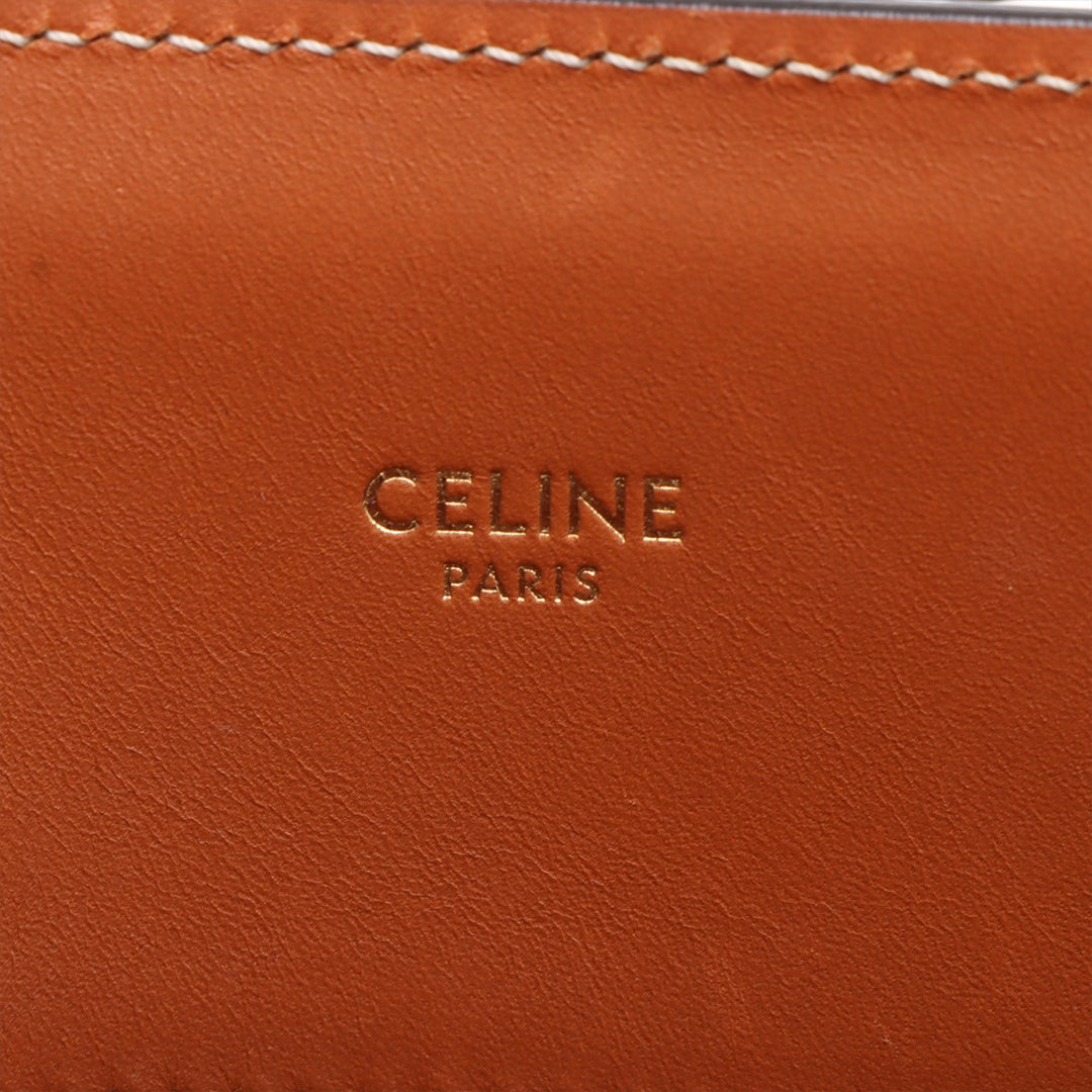 Celine Small Triomphe Toile Maillon Cabas vertical
