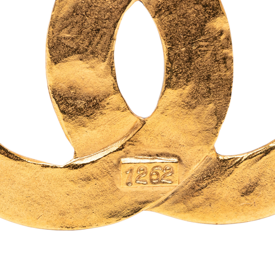 Chanel CC plaqué Woven Broche – GABY PARIS Authentique