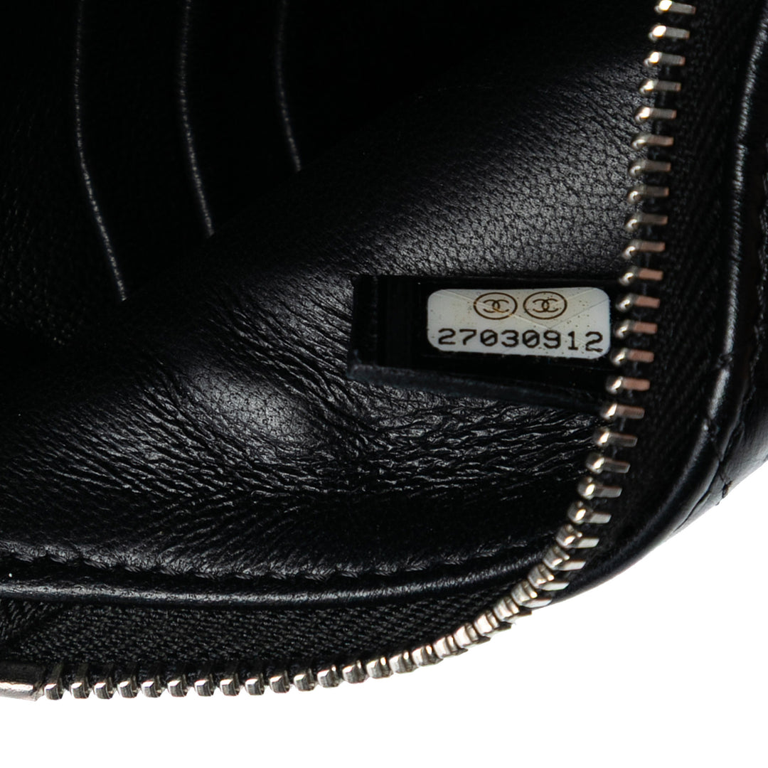 Chanel Small Bicolor vieilli Cuir de veau 31 Pochette