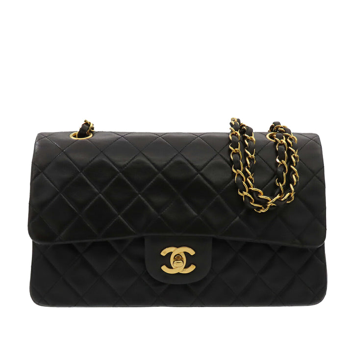Chanel Medium Classic Cuir d'agneau Double rabat