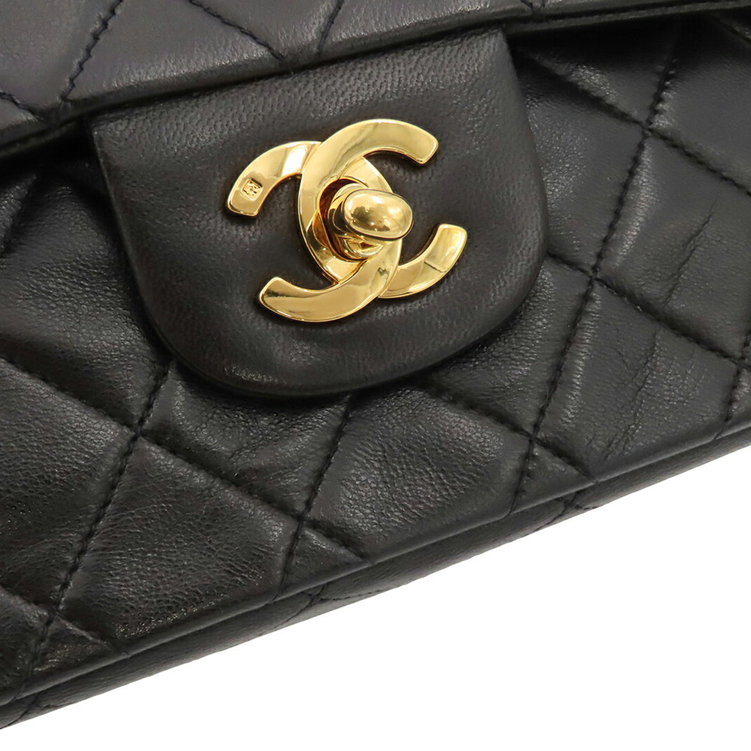 Chanel Medium Classic Cuir d'agneau Double rabat