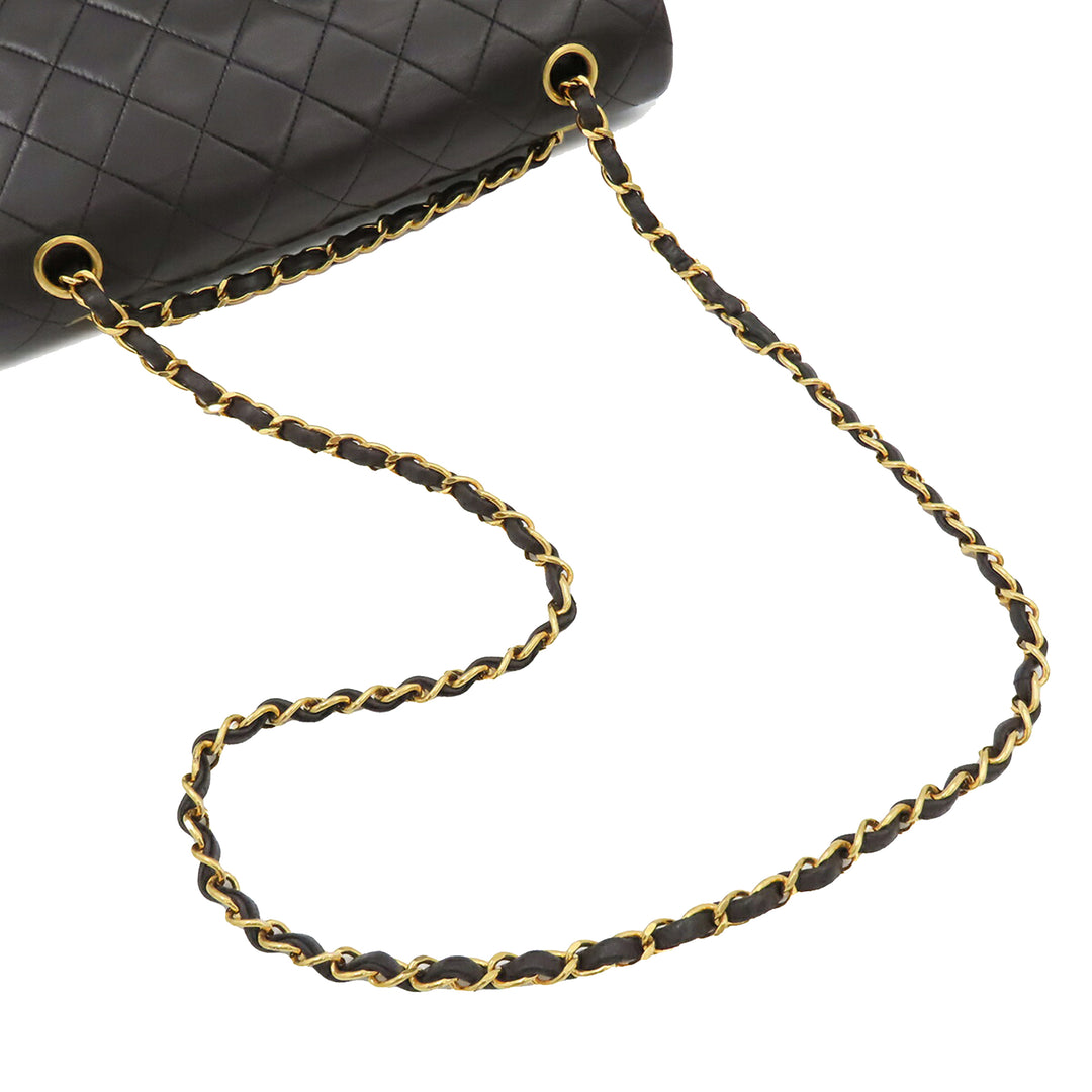 Chanel Medium Classic Cuir d'agneau Double rabat