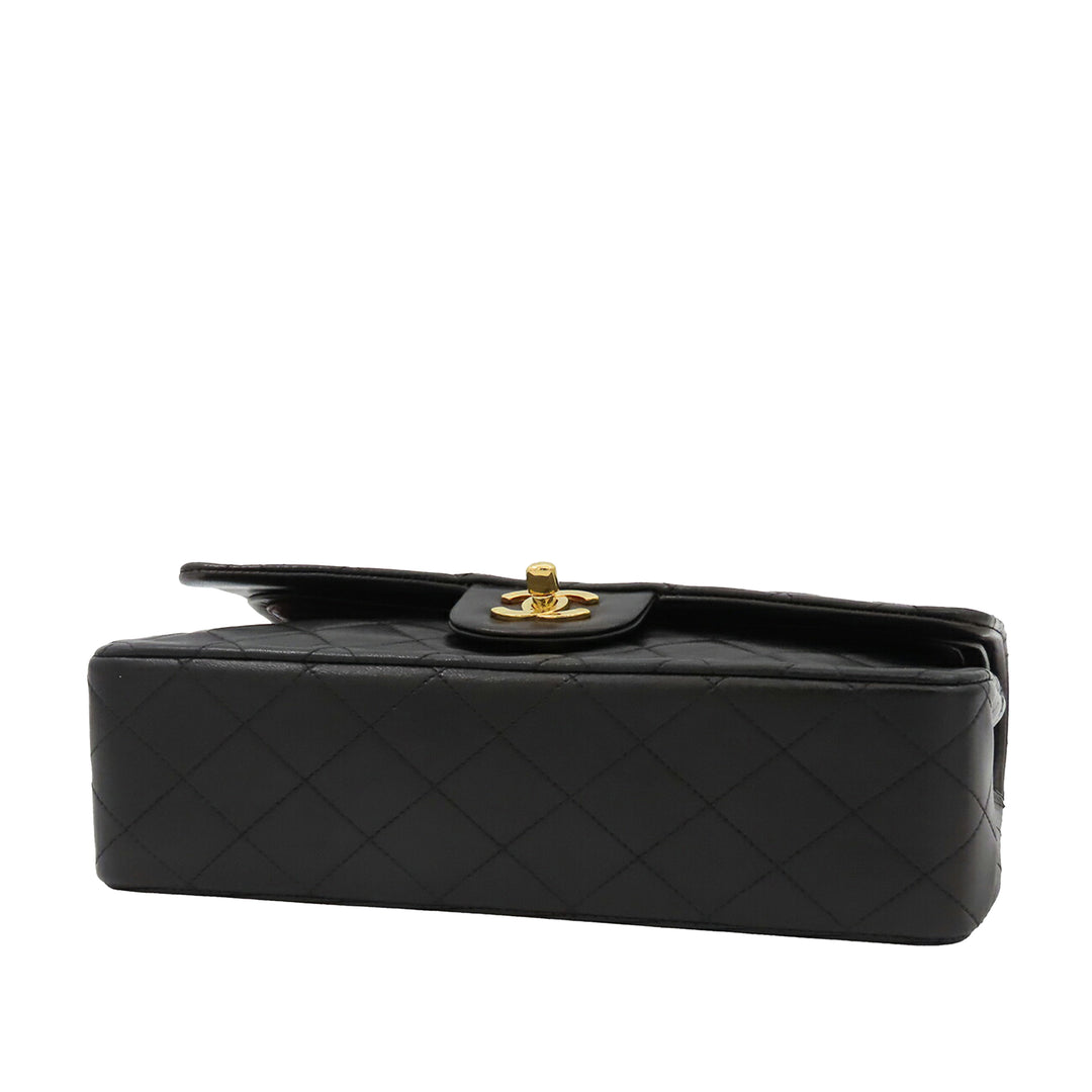 Chanel Medium Classic Cuir d'agneau Double rabat