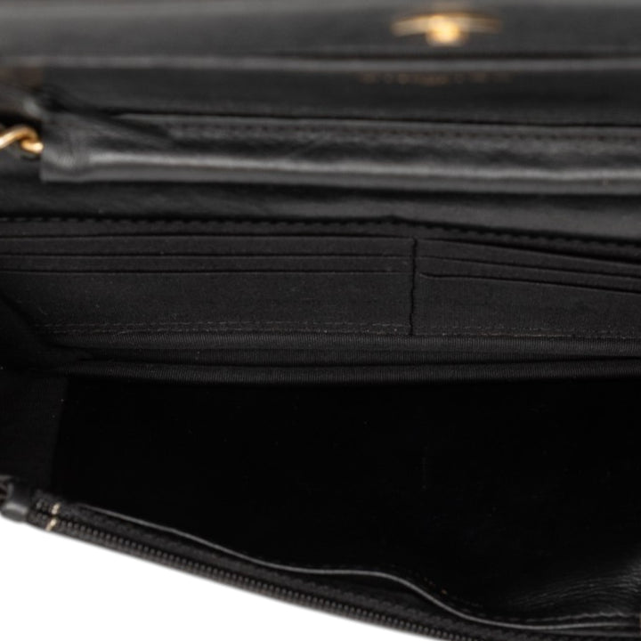Chanel Matelassé Caviar Boy Wallet on Chain