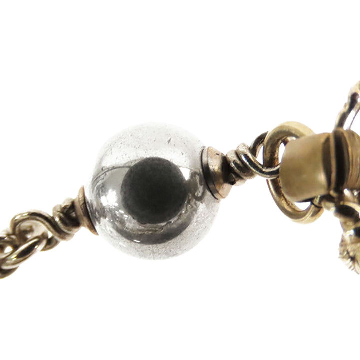 Chanel CC et Palladium plaqué Station Bracelet