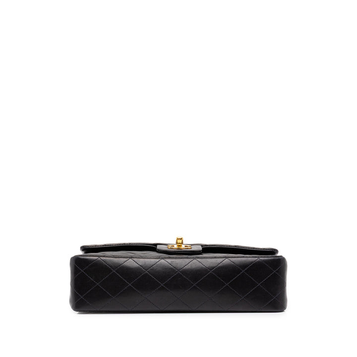 Chanel Classic Double rabat Moyen Cuir d'agneau Noir – vue 3 – GABY PARIS
