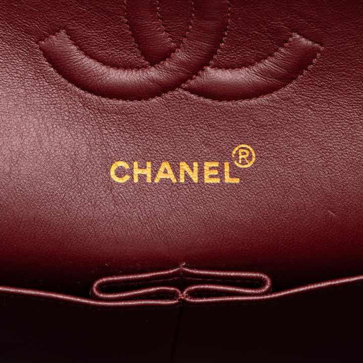Chanel Classic Double rabat Moyen Cuir d'agneau Noir – vue 5 – GABY PARIS