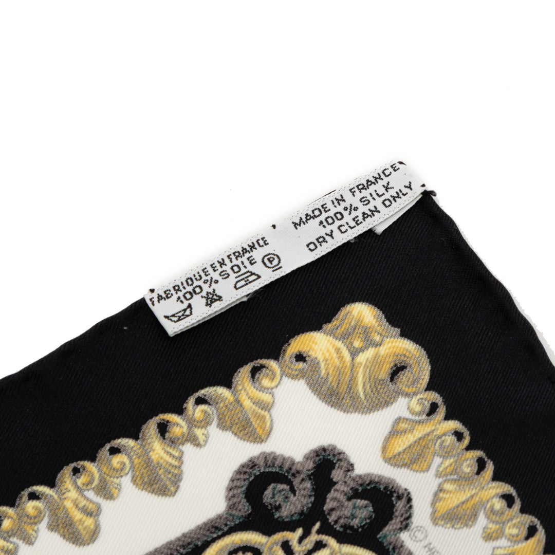 Hermès Ludovicus Magnus Soie Handkerchief