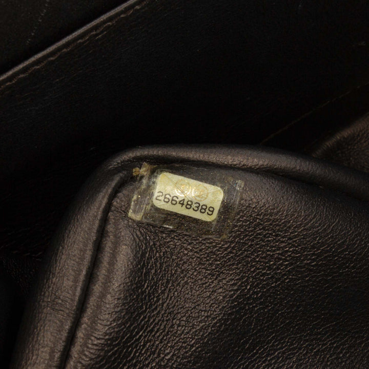 Chanel Reissue 2.55 Quilted Métallisé Cuir d’agneau Double rabat 226 Gris