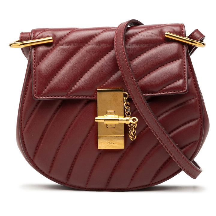 Chloé Mini Matelassé Cuir Drew Bijou Sac