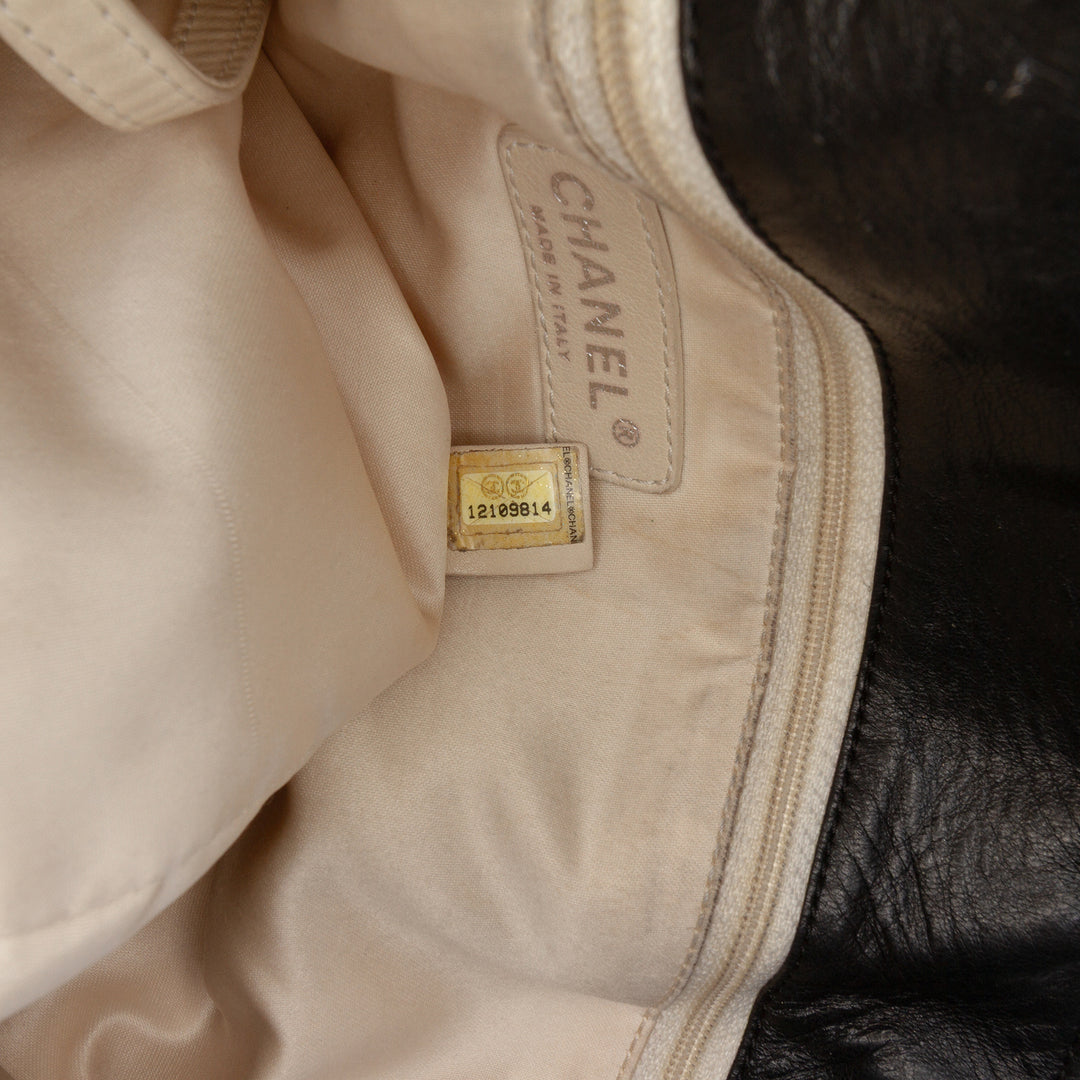 Chanel Large Reissue Matelassé Cuir d’agneau East West Cabas