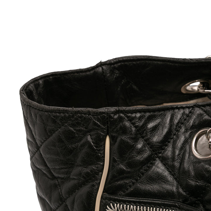 Chanel Large Reissue Matelassé Cuir d’agneau East West Cabas