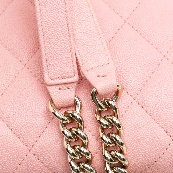 Chanel Quilted Caviar Boy Wallet on Chain Rose – GABY PARIS Authentique