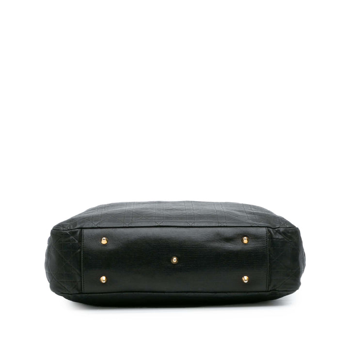 Dior Large Cuir d’agneau Cannage Lady Dior Soft Shopping Cabas Noir – GABY PARIS Authentique