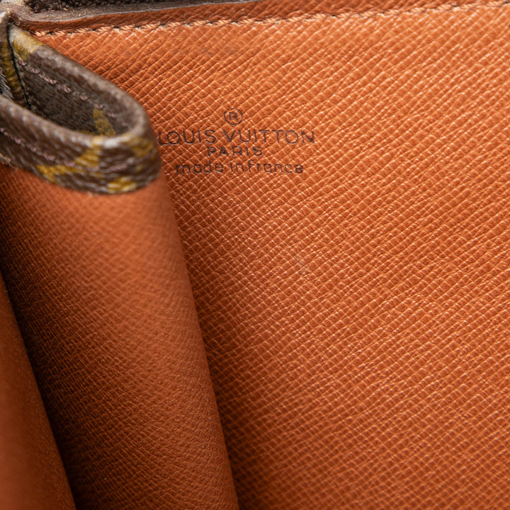 Poche Documents Portfolio Monogram Marron