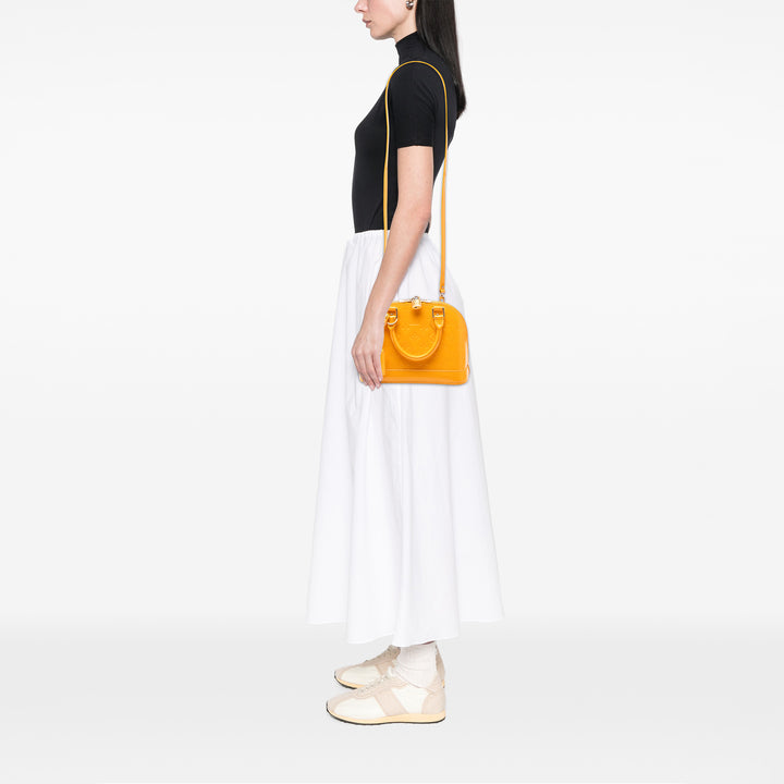 Louis Vuitton Alma BB Cuir verni Monogram Jaune