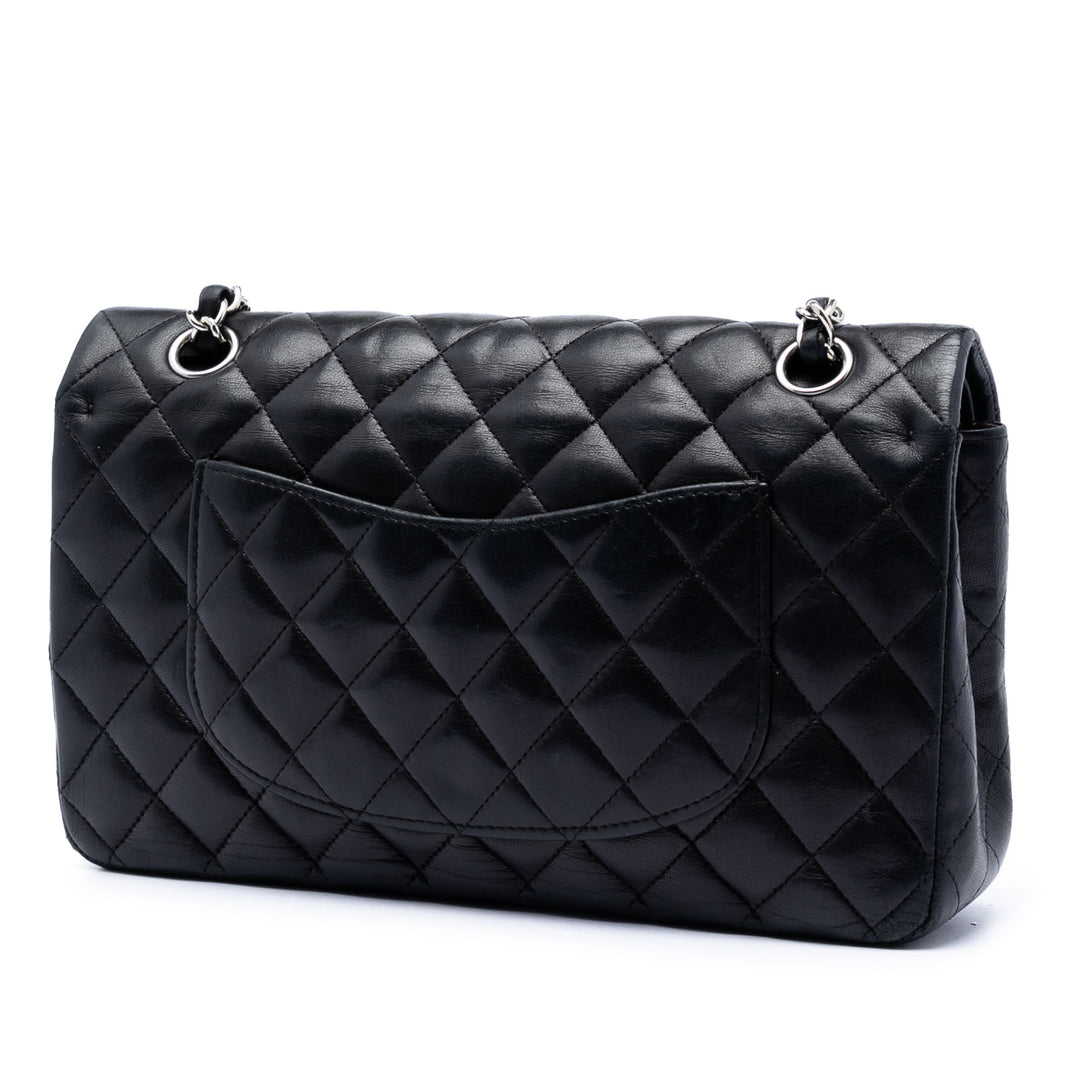 Chanel Medium Classic Cuir d’agneau Double rabat