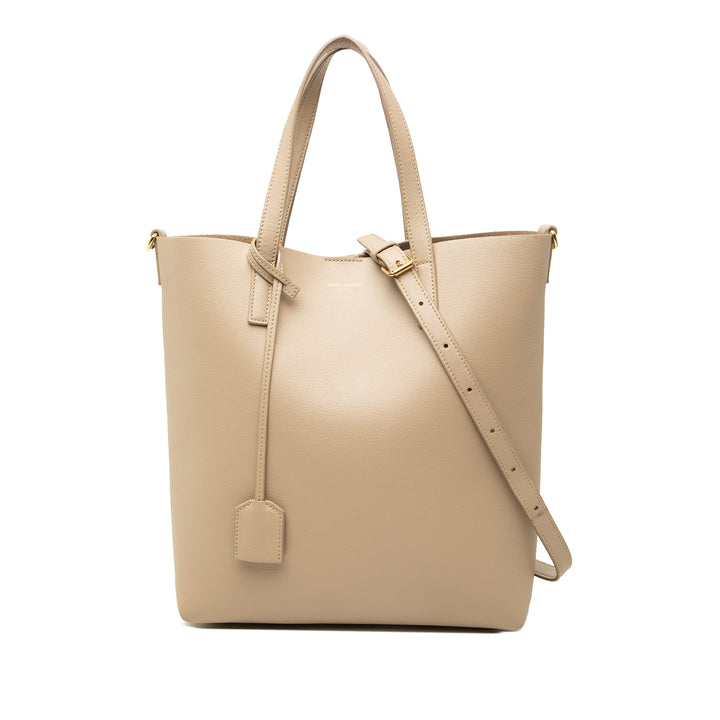 Saint Laurent Cabas North South Toy Beige – vue principale – GABY PARIS