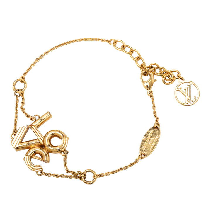 Louis Vuitton plaqué LV & Me Love Bracelet
