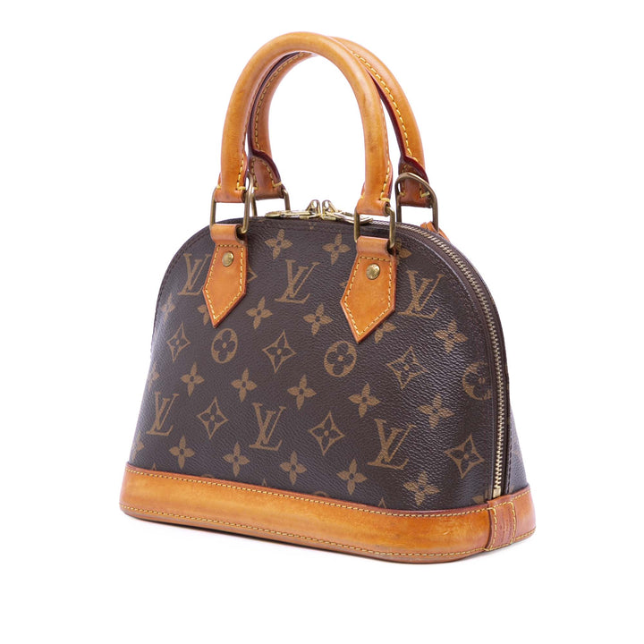 Louis Vuitton Monogram Alma BB Marron