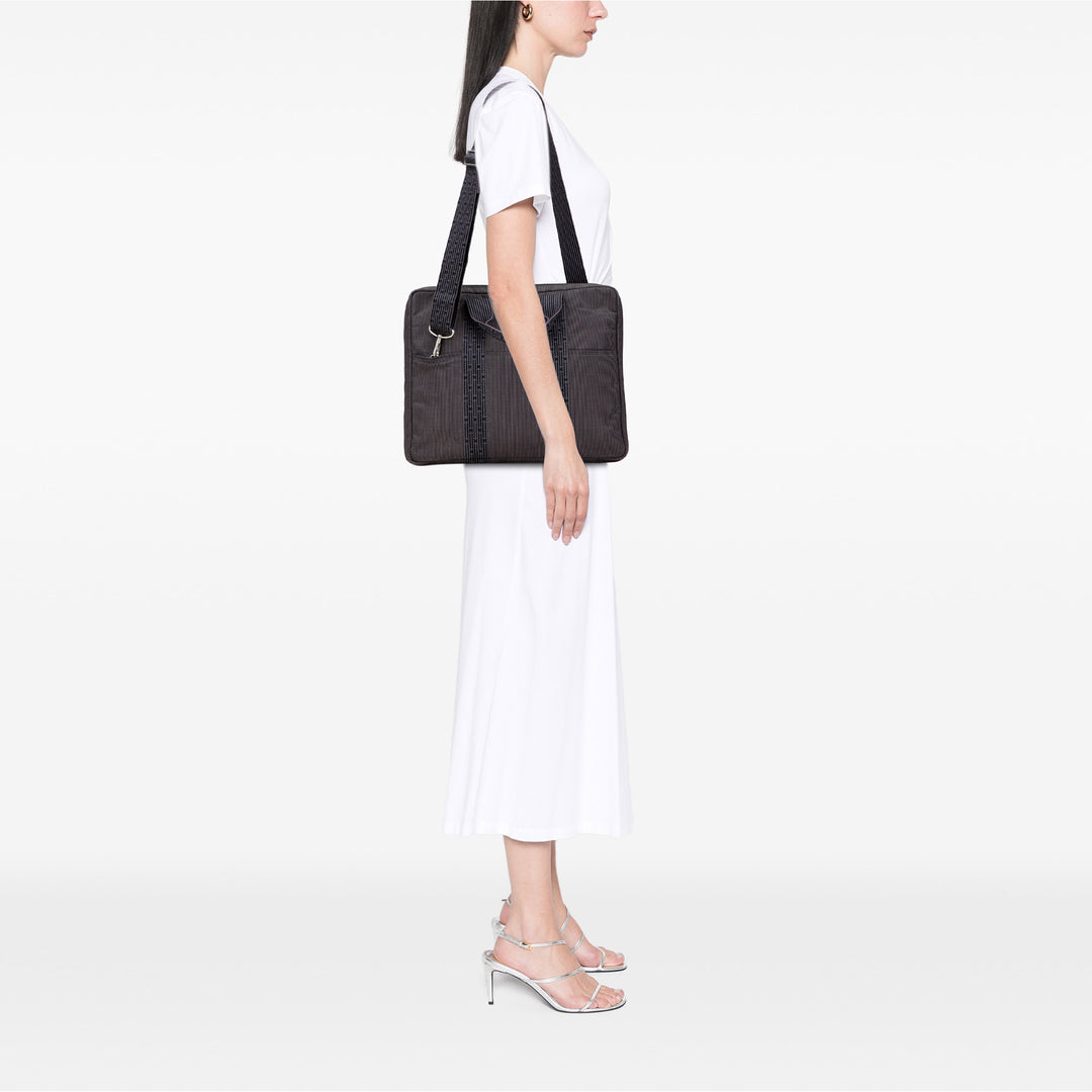 Canvas Herline Porte Documents Gray - Gaby Paris