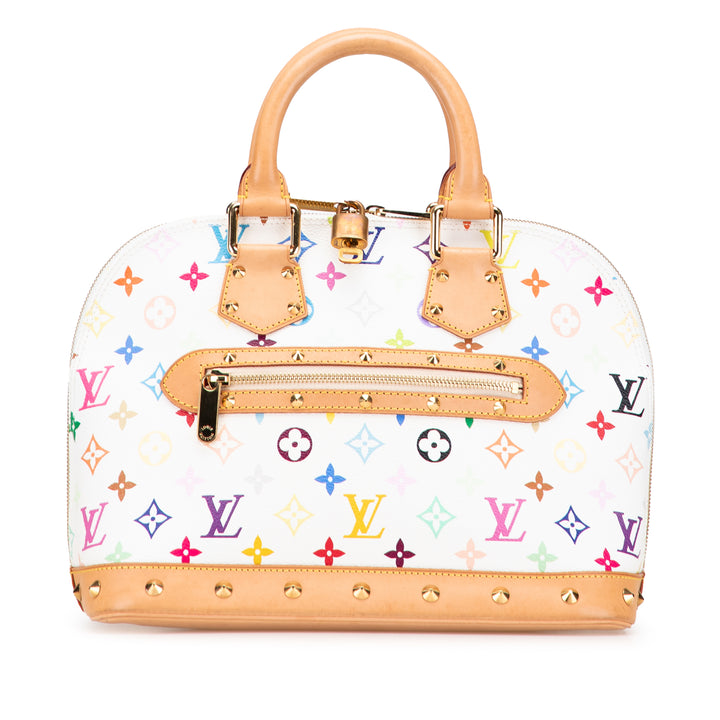 Louis Vuitton Monogram Multicolore Alma PM Blanc – GABY PARIS Authentique