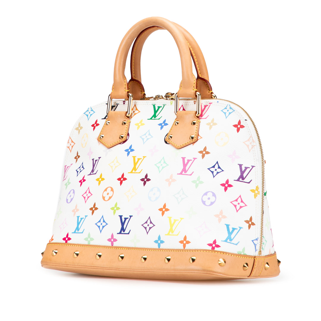 Louis Vuitton Monogram Multicolore Alma PM Blanc – GABY PARIS Authentique